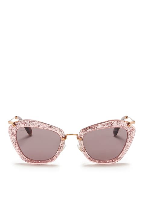 miu miu noir sunglasses pink|Miu Miu sunglasses price.